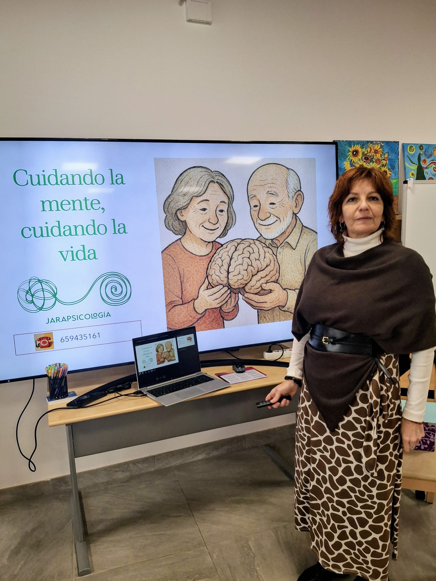 Gabinete de Caridad Jara en Toledo, espacio terapéutico para tratamiento psicológico